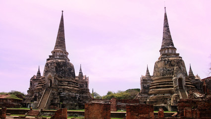 Wat Phra Si Sanphet, Ayutthaya, Thailand