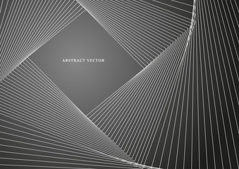 Wall Mural - Vector illustration. Light bright colors linear wavy lines for backdrop. Abstract background.