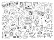 © katarinalas - Technology hand drawn doodles