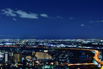 Wall Mural - 五月山から見る夜景