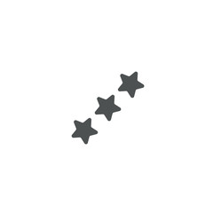 Sticker - stars icon. sign design