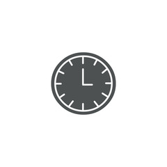 Wall Mural - clock icon. sign design