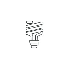 Wall Mural - bulb icon. sign design