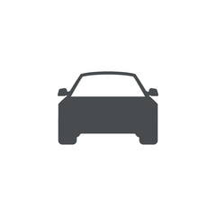 Poster - car icon. sign design