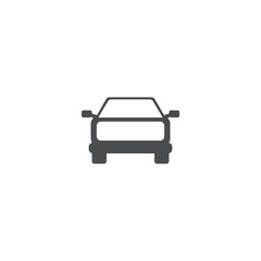 Poster - car icon. sign design