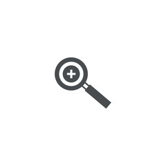 Poster - search icon. sign design