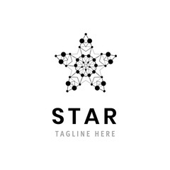 Wall Mural - Star logo template. Company symbol. Business branding element. Corporate icon.