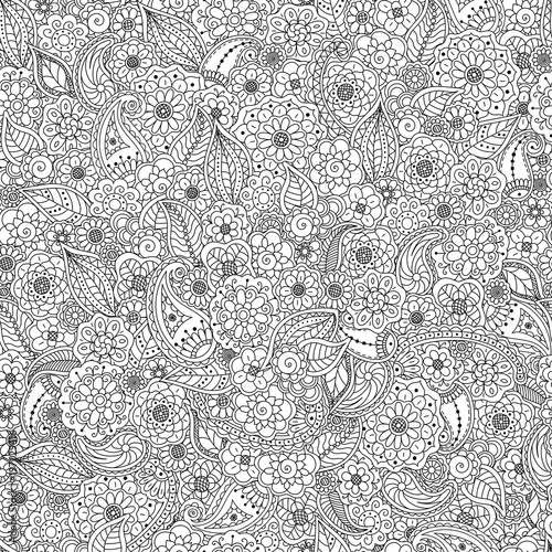wektorowy-bezszwowy-wzor-od-doodle-kwiecistych-elementow-kwiaty-paisley-opuszczamy-kolorowanka-kwiatowa-strona-ksiazki-anty-stres