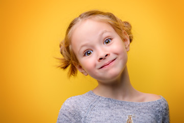 Wall Mural - cute little girl