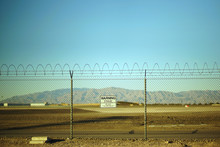 Area 51 Fenced Off Warning Sign