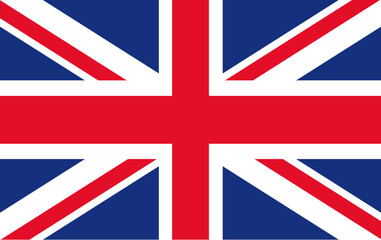 united kingdom union jack vector flag