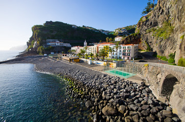 Wall Mural - Beach in Ponta do Sol, Madeira, Portugal