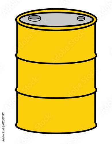 ドラム缶 黄色 Stock イラスト Adobe Stock