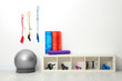 © New Africa - Sports inventory in physiotherapy gym