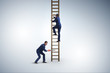 © Elnur - Business unethical competition concept with businessmen