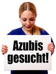 Canvas Print - Azubis gesucht