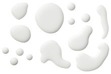 Milk Isolated On White Background