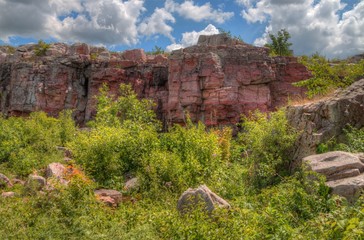 Wall Mural - Pipestone National Monument in Summer