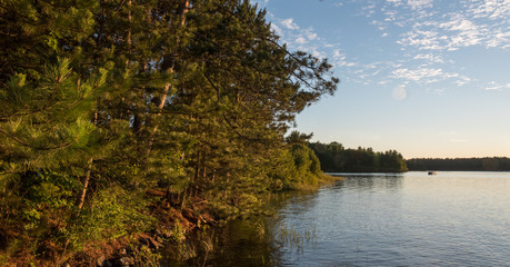 Sunset on the lake 2