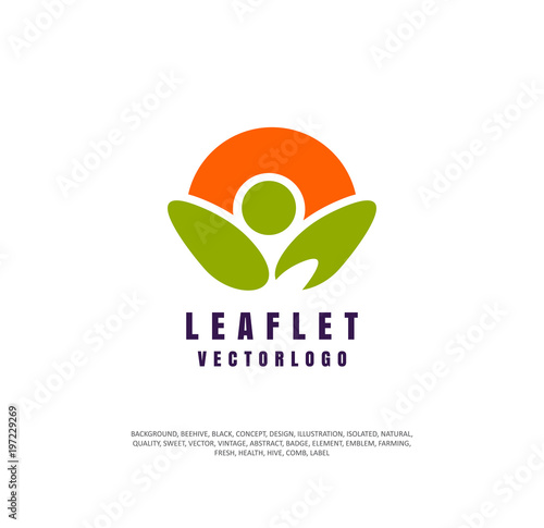 Organic Farming Logo Design Idea Good Food For Good People