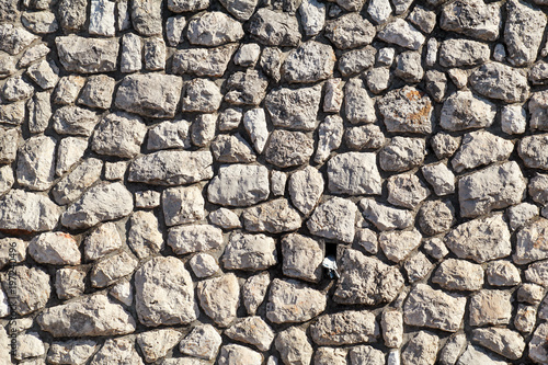 Natural Contrast Masonry Wall Stone Granite Is A Pattern Of
