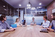 © .shock - startup business team on meeting at modern office