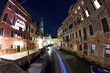 Kanal in Venedig, Italien 