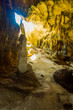 View of ancient cave Khao khanabnam in Krabi province, Thailand