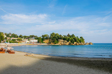 Wall Mural - A picturesque beach in the city of Ulcinj. Montenegro.