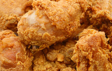 Studio Photography Of A Fried Chicken Wings Isolated On Background