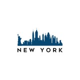 Fototapeta Las - new york modern city landscape skyline