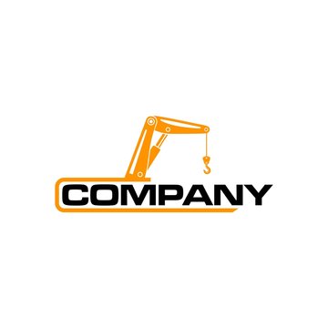 crane logo vector