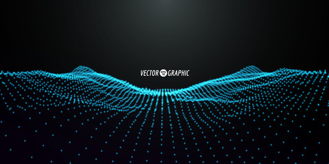 3d vector landscape