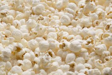 Wall Mural - salted popcorn, texture background.