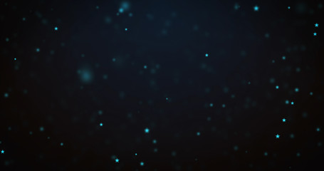 Wall Mural - modern beauty star particles