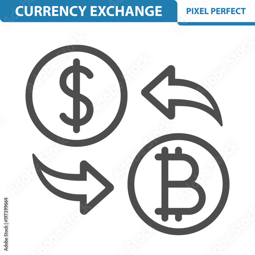 Currency Exchange Rate Icon. EPS 8 format. Stock Vector Adobe Stock