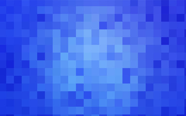 Wall Mural - Light BLUE vector background rectangles and squares.
