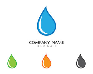 Poster - Water drop logo