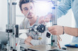 © StockPhotoPro - Young researchers and 3D printing