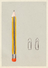 Pencil And Paperclips