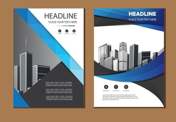 Vector flyer, corporate business, flyer, brochure design, annual report and cover presentation with simple modern design template. EPS 10