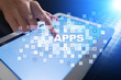 © WrightStudio - Apps development concept. Business and internet technology concept.