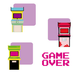 Poster - Arcades game over