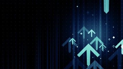 Wall Mural - moving arrow background lines