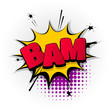 bam boom bang hand drawn pictures effects. Template comics speech bubble halftone dot background. Pop art style. Comic dialog cloud, space text pop-art. Creative idea conversation sketch explosion.