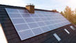 Solaranlage Dach Energiesparhaus Strom sparen