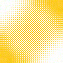 Geometrical Halftone Dot Pattern Background - Vector Graphic Design From Circles In Varying Sizes