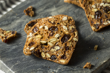 Wall Mural - Homemade Pecan and Cranberry Crackers