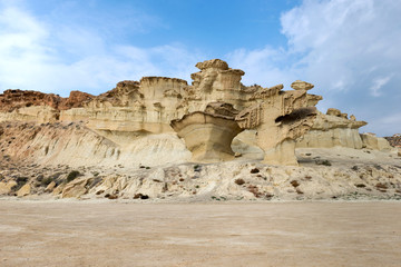 Gredas de Bolnuevo. Mazarron. Murcia. Spain.
