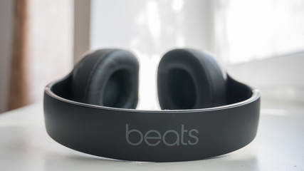 Ternopil/Ukraine - march 20 2018: beats by dre studio matte black